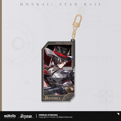 Strap Glitter Acrylic Glow In The Dark [Honkai: Star Rail] - Stellar Invitation series vol.3 (plusieurs modèles)