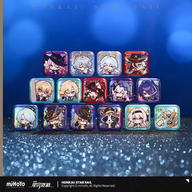 Badge [Honkai: Star Rail] - Série Emoticônes / Sticker vol.3 (plusieurs modèles)