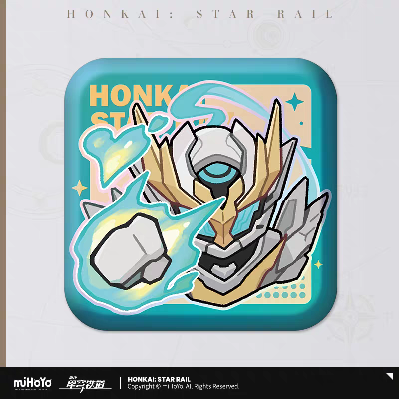 Badge [Honkai: Star Rail] - Série Emoticônes / Sticker vol.3 (plusieurs modèles)