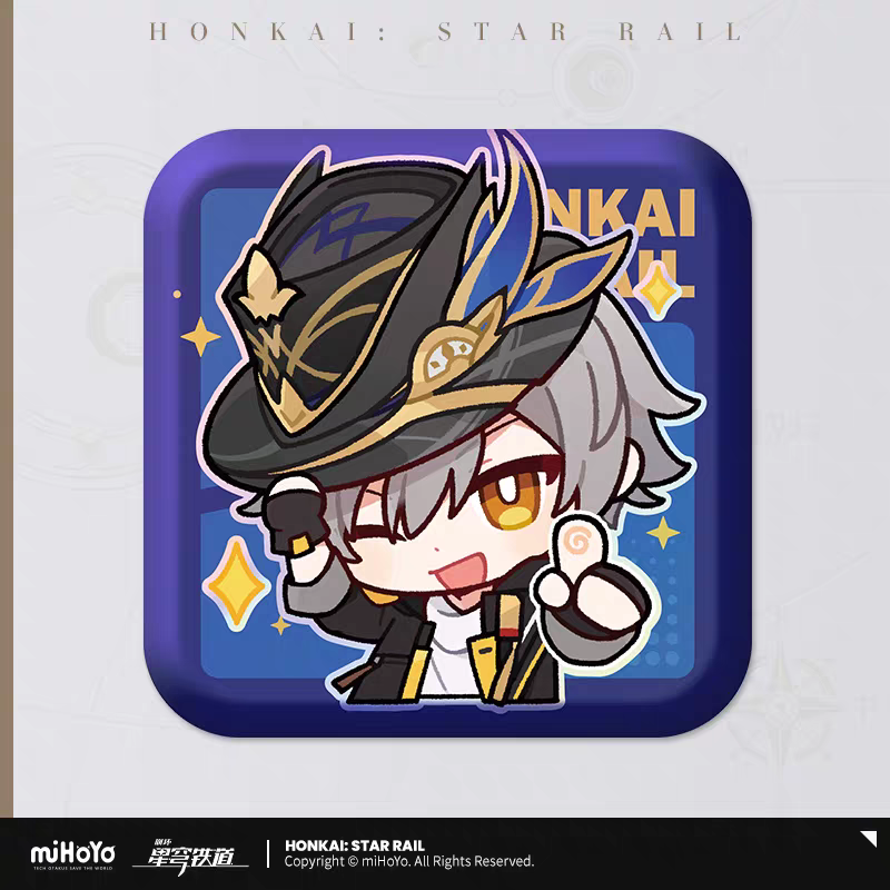 Badge [Honkai: Star Rail] - Série Emoticônes / Sticker vol.3 (plusieurs modèles)