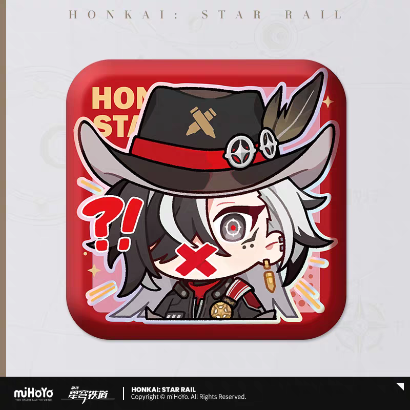 Badge [Honkai: Star Rail] - Série Emoticônes / Sticker vol.3 (plusieurs modèles)