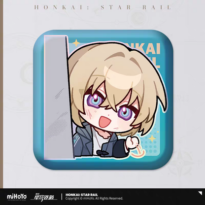 Badge [Honkai: Star Rail] - Série Emoticônes / Sticker vol.3 (plusieurs modèles)