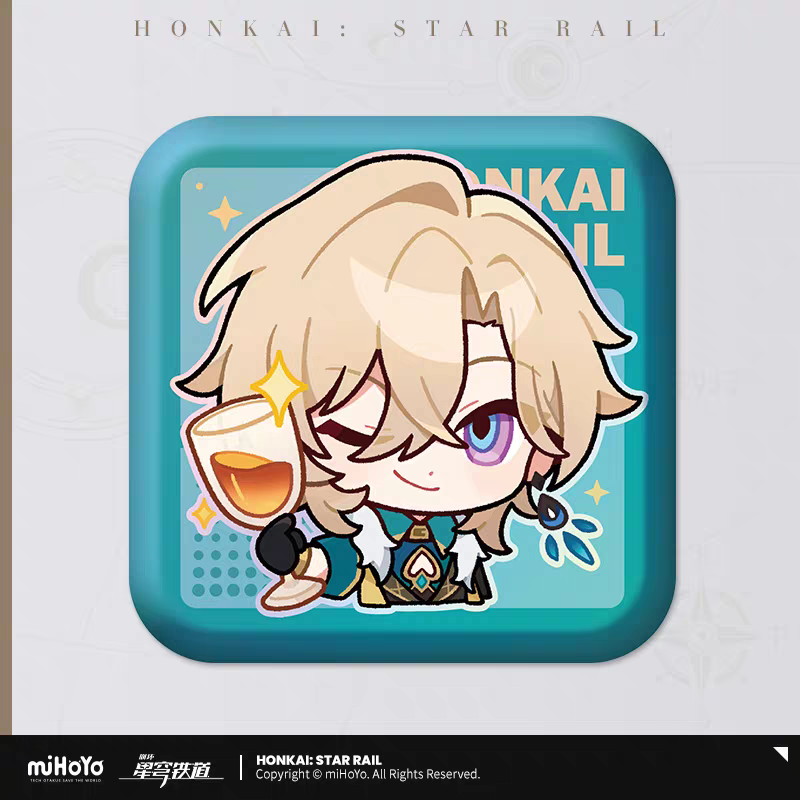 Badge [Honkai: Star Rail] - Série Emoticônes / Sticker vol.3 (plusieurs modèles)