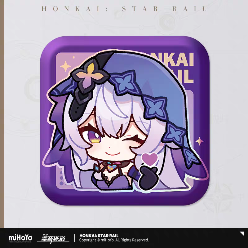 Badge [Honkai: Star Rail] - Série Emoticônes / Sticker vol.3 (plusieurs modèles)