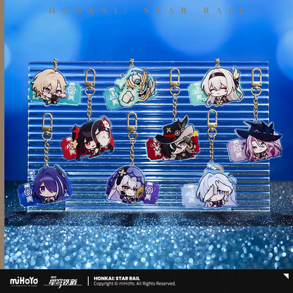 Acrylic Strap [Honkai: Star Rail] - Série Emoticônes / Sticker vol.2 (plusieurs modèles)