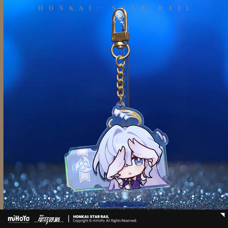 Acrylic Strap [Honkai: Star Rail] - Série Emoticônes / Sticker vol.2 (plusieurs modèles)