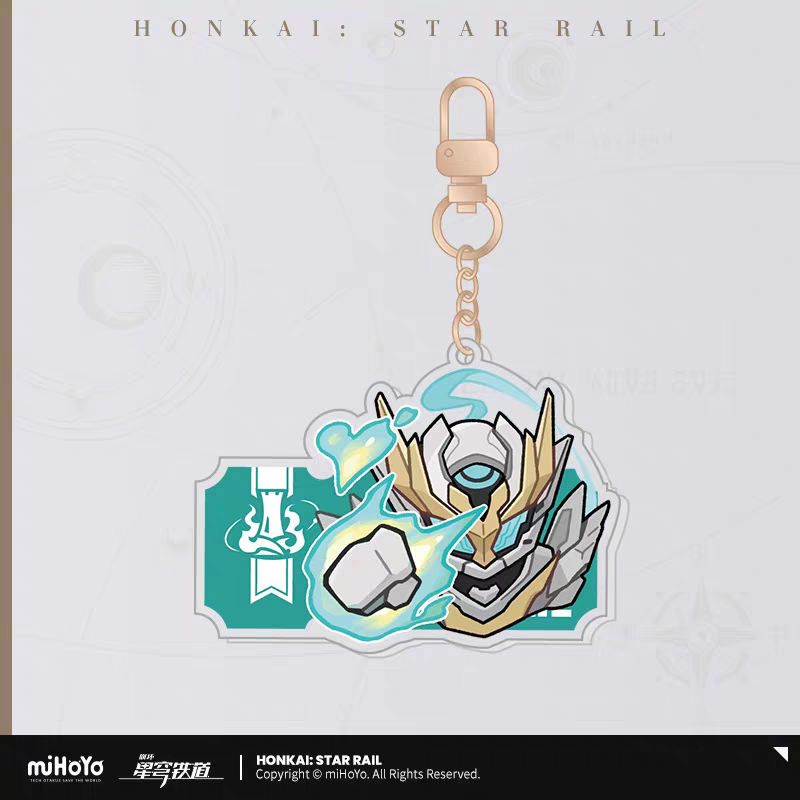 Acrylic Strap [Honkai: Star Rail] - Série Emoticônes / Sticker vol.2 (plusieurs modèles)