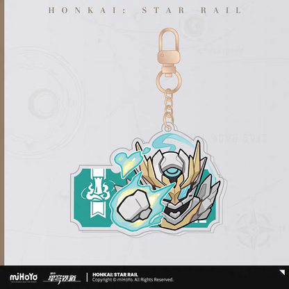 Acrylic Strap [Honkai: Star Rail] - Série Emoticônes / Sticker vol.2 (plusieurs modèles)