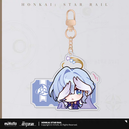 Acrylic Strap [Honkai: Star Rail] - Série Emoticônes / Sticker vol.2 (plusieurs modèles)