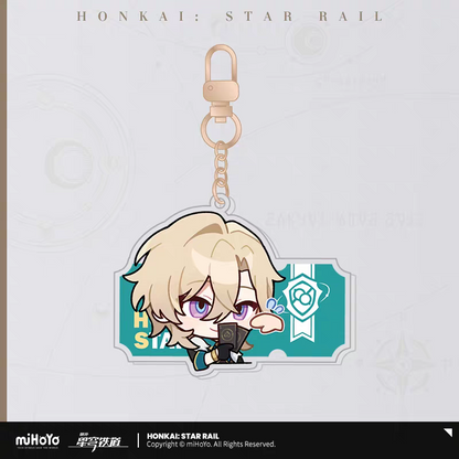 Acrylic Strap [Honkai: Star Rail] - Série Emoticônes / Sticker vol.2 (plusieurs modèles)