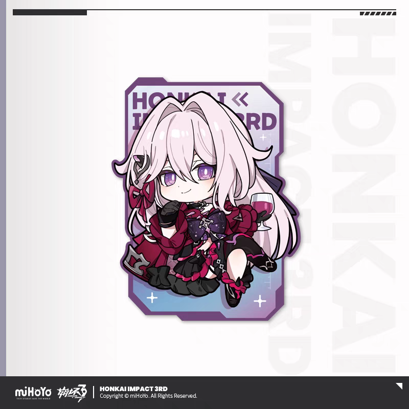 Carte impression laser [Honkai Impact 3rd] - Thelema - Part 2 Chibi series