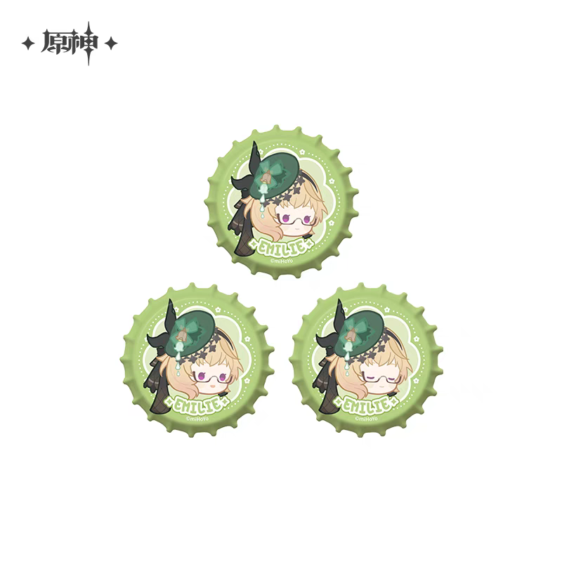 Badge Capsule Set [Genshin Impact] - Fragrant Fantasy