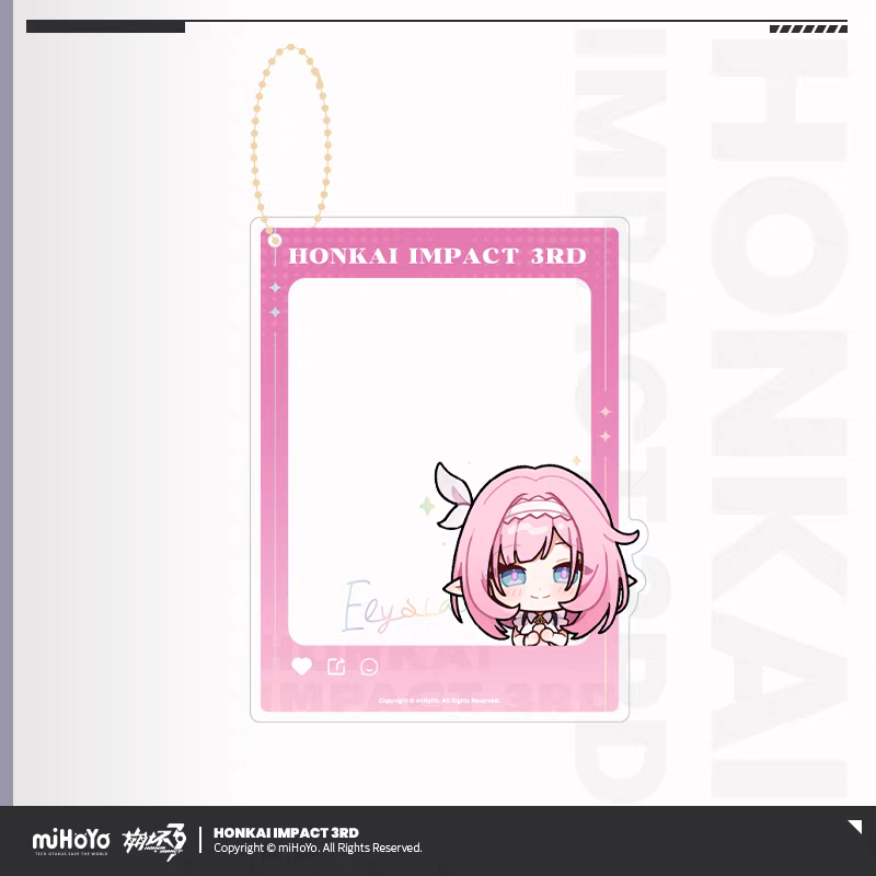 Acrylic Strap Style Insta [Honkai impact 3rd] - Elysia - Honkai MEME - Limited