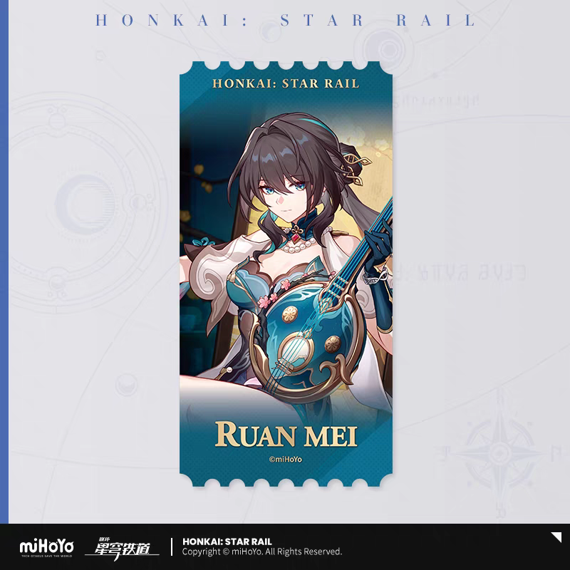 Carte Commemorative Laser [Honkai: Star Rail] - Ruan Mei - Limited