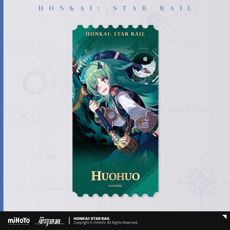 Carte Commemorative Laser [Honkai: Star Rail] - Huo Huo - Limited