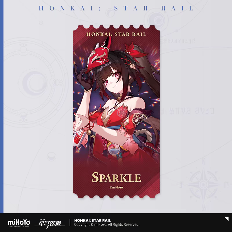 Carte Commemorative Laser [Honkai: Star Rail] - Sparkle - Limited