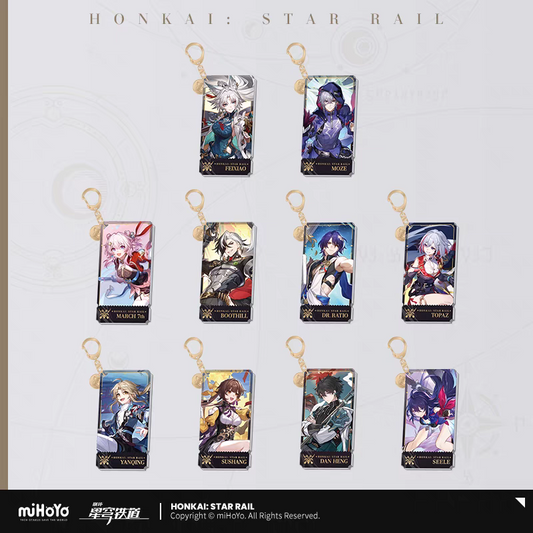 Strap Acrylic [Honkai: Star Rail] - Character - Path of the Hunt (plusieurs modèles)