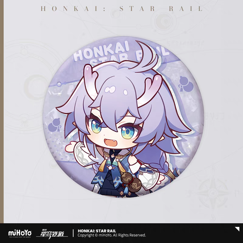 Badge [Honkai: Star Rail] - Chibi Train Travel series