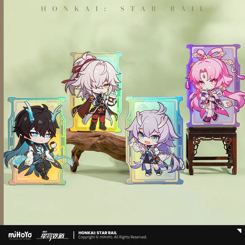 Carte Laser [Honkai: Star Rail] - Chibi Train Travel series