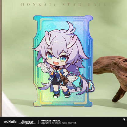 Carte Laser [Honkai: Star Rail] - Chibi Train Travel series