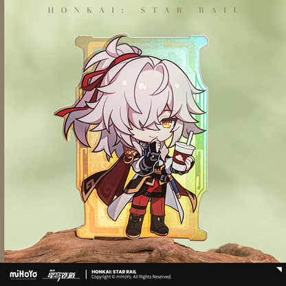 Carte Laser [Honkai: Star Rail] - Chibi Train Travel series