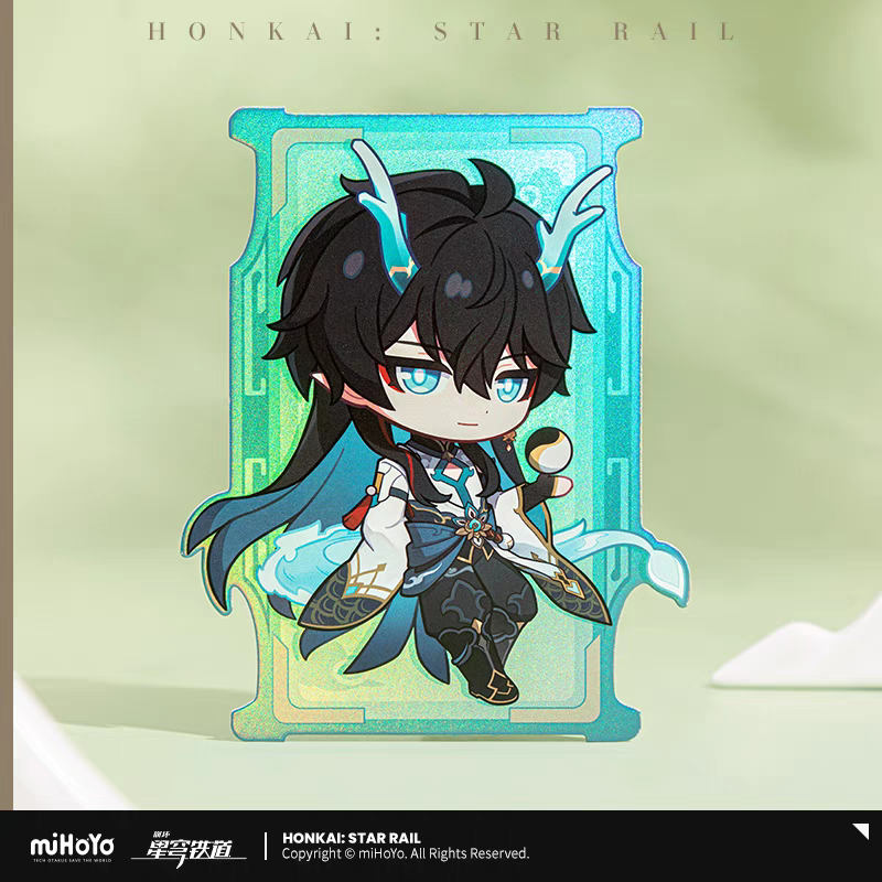 Carte Laser [Honkai: Star Rail] - Chibi Train Travel series