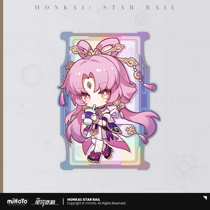 Carte Laser [Honkai: Star Rail] - Chibi Train Travel series