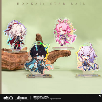 Acrylic Stand Strap [Honkai: Star Rail] - Chibi Train Travel series