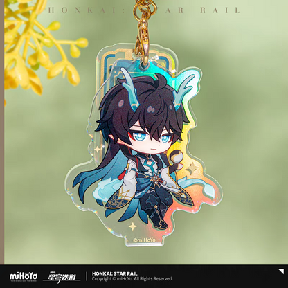 Acrylic Stand Strap [Honkai: Star Rail] - Chibi Train Travel series