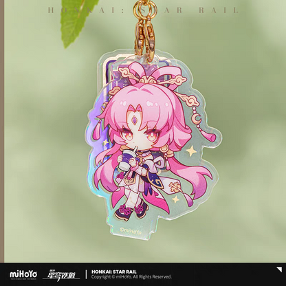 Acrylic Stand Strap [Honkai: Star Rail] - Chibi Train Travel series