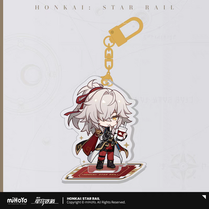 Acrylic Stand Strap [Honkai: Star Rail] - Chibi Train Travel series