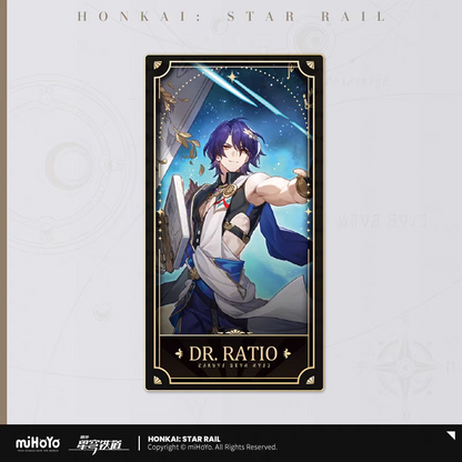 Carte Laser Commémoratives [Honkai: Star Rail] - Part B - 1st Anniversary Celebration