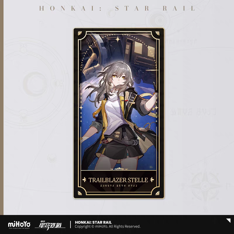 Carte Laser Commémoratives [Honkai: Star Rail] - Part A - 1st Anniversary Celebration