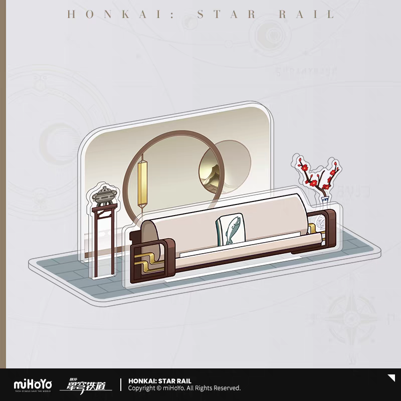 Acrylic Stand Diorama [Honkai: Star Rail] - Décors - Owlbert's Guest Room