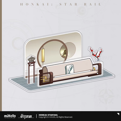 Acrylic Stand Diorama [Honkai: Star Rail] - Décors - Owlbert's Guest Room