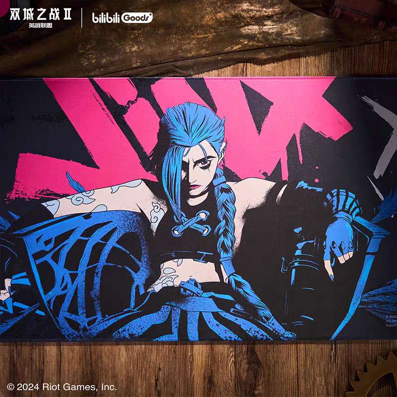 Mousepad [Arcane: League of Legends] - Jinx - Bilibili Goods collab