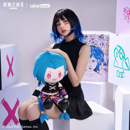 Peluche Taille L [Arcane: League of Legends] - Jinx - Bilibili Goods collab