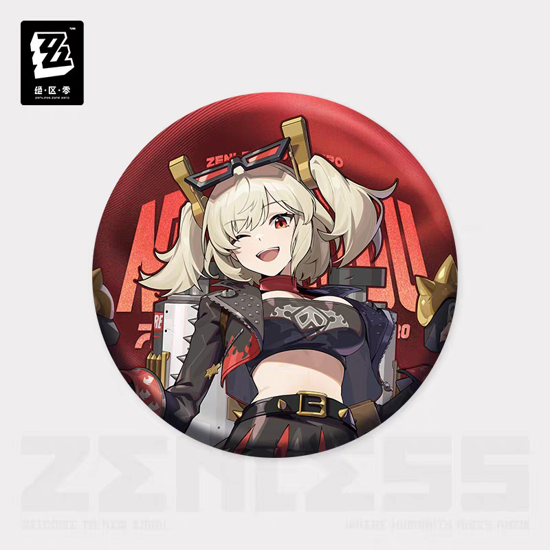 Badge [ZZZ Zenless Zone Zero] - Sons of Calydon - Portrait Series (plusieurs modèles)