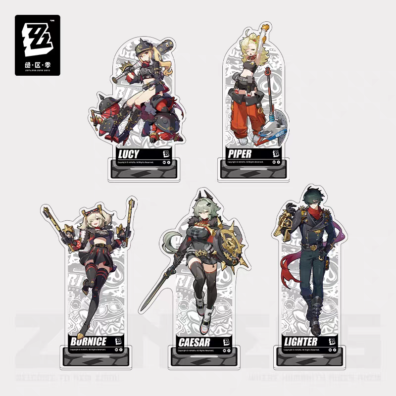 Acrylic Stand [ZZZ Zenless Zone Zero] - Sons of Calydon - Portrait Series (plusieurs modèles)