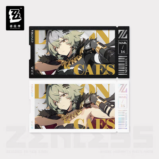 Set de Cartes de Collection [ZZZ Zenless Zone Zero] - Caesar King - Cinema Series