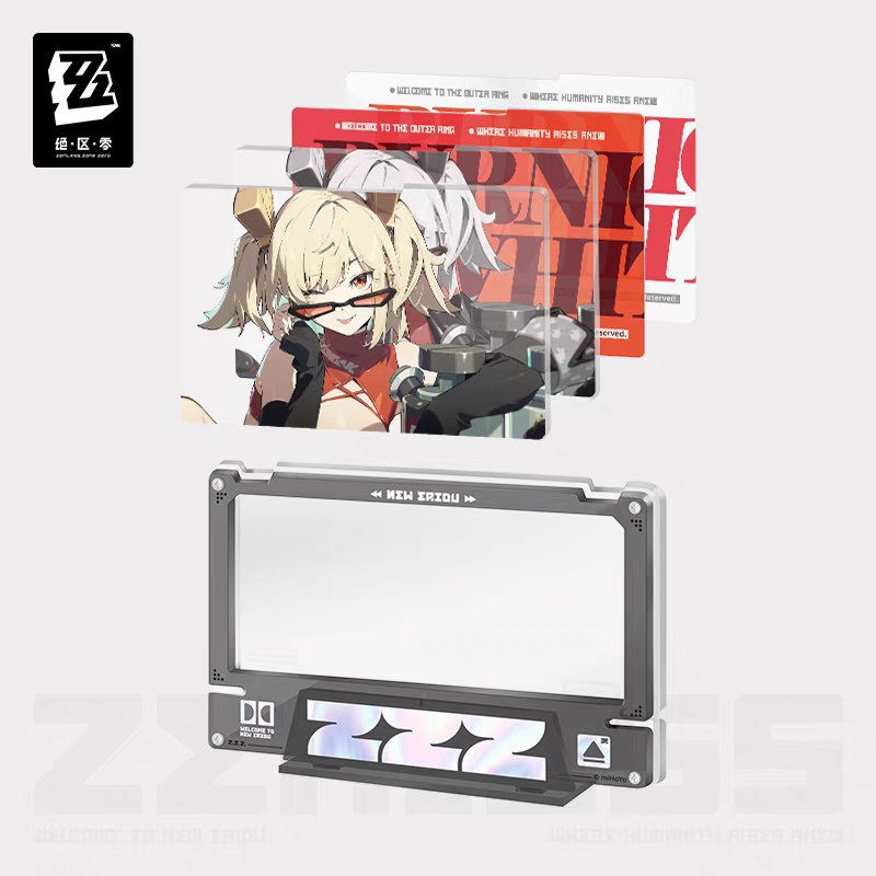 Acrylic Frame [ZZZ Zenless Zone Zero] - Burnice White - Cinema Series