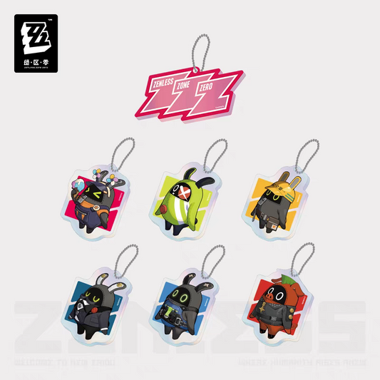 Acrylic Strap [ZZZ Zenless Zone Zero] - Bangboo - Garden Party - Hoyoland Korea 2024 Series (Aleatoire)