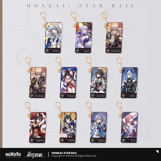 Strap Acrylic [Honkai: Star Rail] - Character - Path of the Harmony (plusieurs modèles)