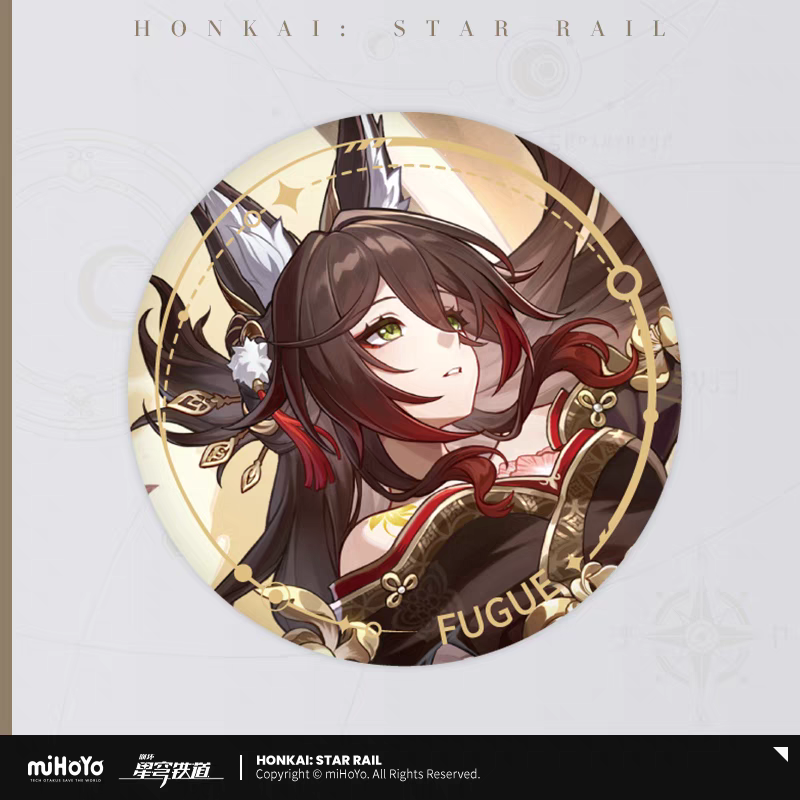 Badge [Honkai: Star Rail]- Character - Path of the Nihility (plusieurs modèles)