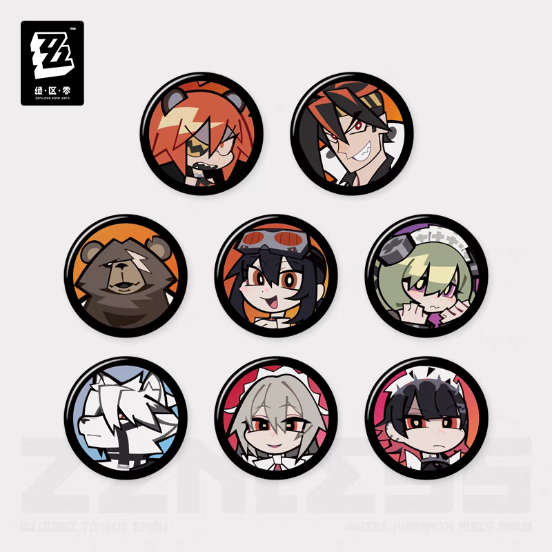 Badge [ZZZ Zenless Zone Zero] - Agent Avatar Series Vol.2 (Aleatoire)