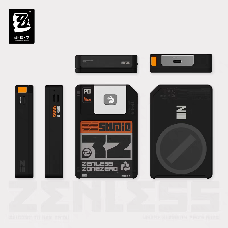 Batterie Externe Portable 10000 mAh avec Charge Sans Fil et Type C [ZZZ Zenless Zone Zero] - Fast Charge Series