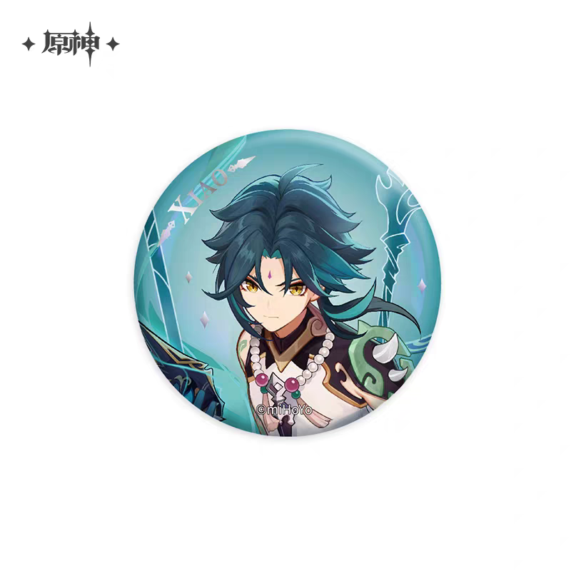 Badges [Genshin Impact] Illustration chara (plusieurs modèles)