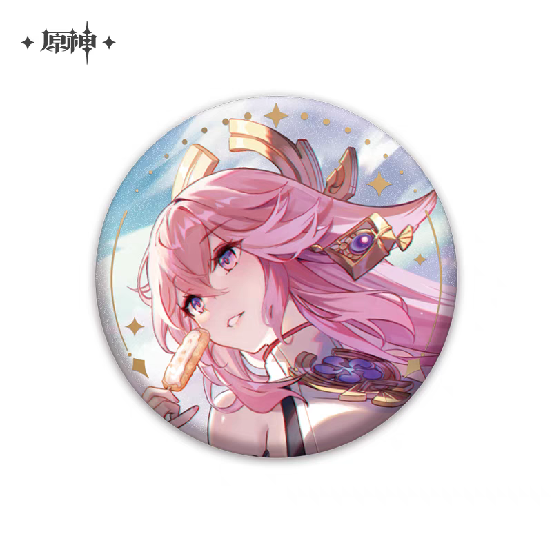 Badges [Genshin Impact] Anecdotes (plusieurs modèles)