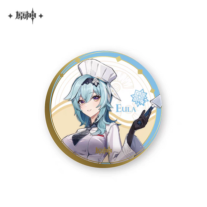 Badges [Genshin Impact] Collab Pizza Hut (plusieurs modèles)