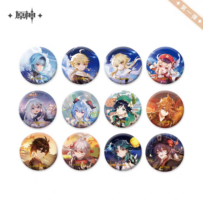 Badges [Genshin Impact] Character Portrait vol.1 (plusieurs modèles)